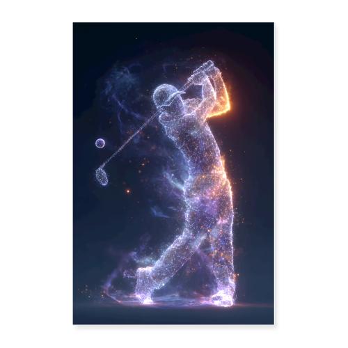 Golf: Cosmic Swing - Poster 24x36