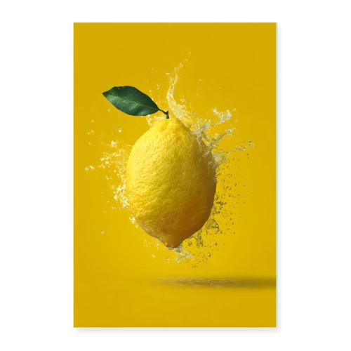 Floating Citrus - Poster 24x36