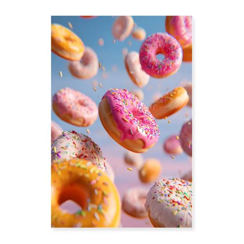 Donut Cascade - Poster 24x36
