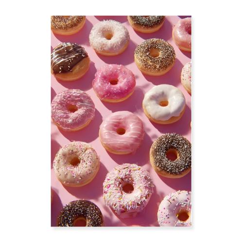 Donuts: Sunlit Sweet Treats - Poster 24x36