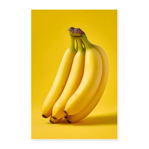 Bananas: Yellow on Yellow - Poster 24x36