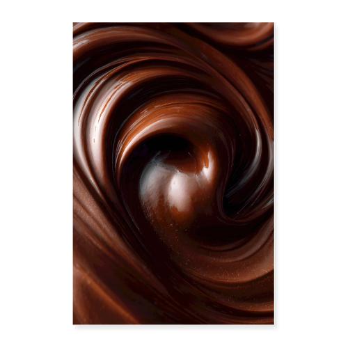 Melting Chocolate Symphony - Poster 24x36