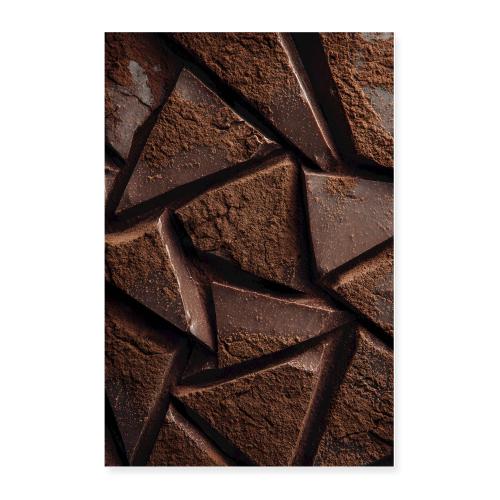 Chocolate Bar Geometry - Poster 24x36
