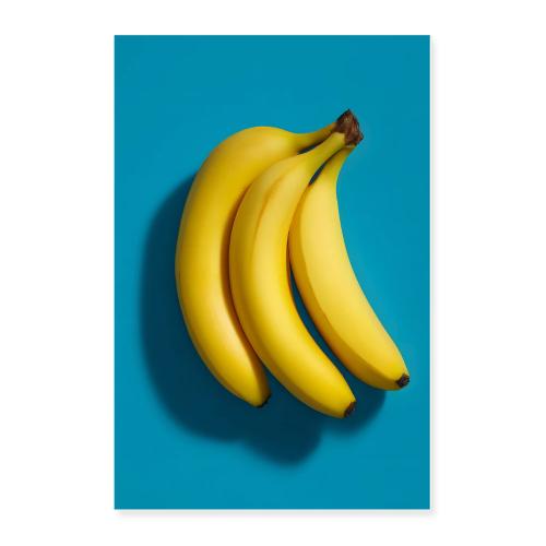 Blue Breeze Bananas - Poster 24x36