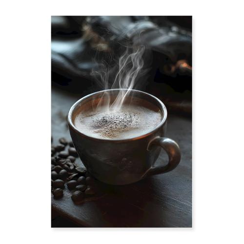 Sunrise Coffee Warmth - Poster 24x36