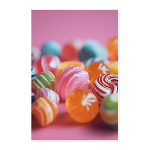 Candy Cloud Fantasy - Poster 24x36