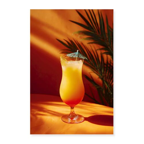 Sunshine Umbrella Cooler - Poster 24x36