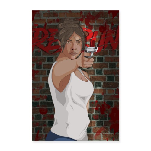 Concept art - Olivia Esparza from Redrun - Poster 24x36