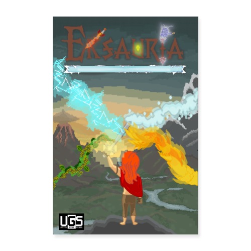 Eksauria official poster - Poster 24x36