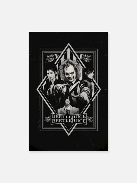 Beetlejuice 2 Lydia Betelgeuse Astrid - Poster 24x36 - white - Front
