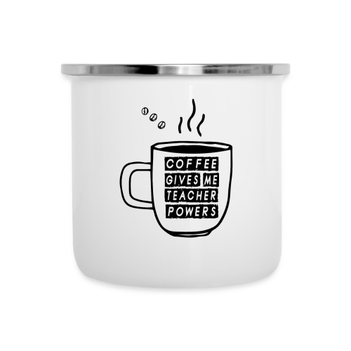 Coffee Gives Me Teacher Powers - Camper Mug