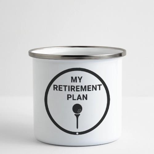 Golf Retirement Plan T-Shirt | Premium Cotton - Camper Mug