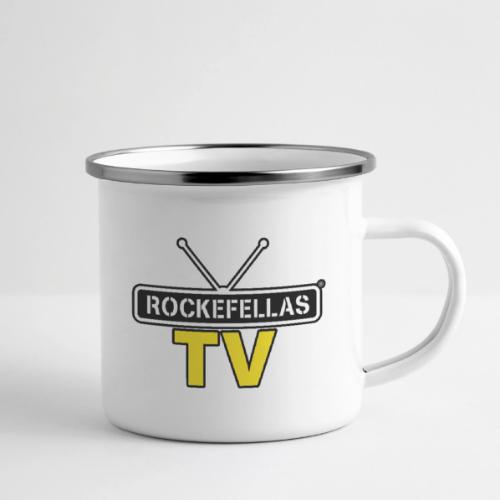 Rockefellas TV Outlined Logo Tee - Camper Mug