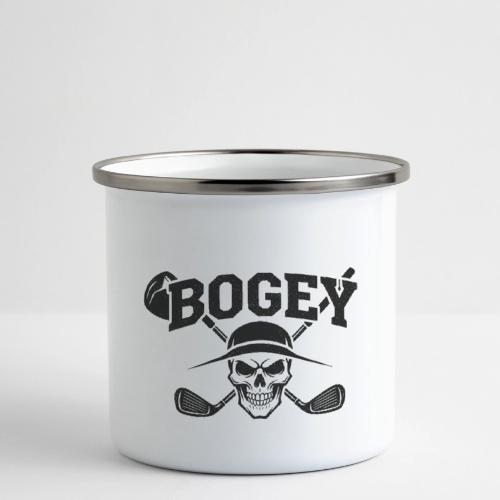 BOGEY - Skull Golf Gag Gift Tee for Men - Camper Mug