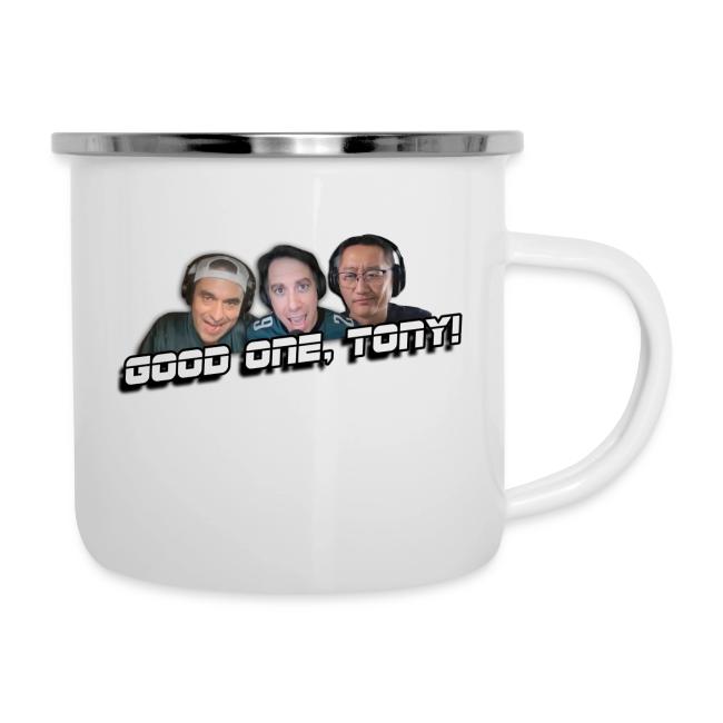 GOOD ONE, TONY! (with Fusco Show back)