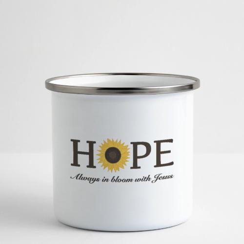 Hope Always in Bloom with Jesus Shirt – Christian - Camper Mug