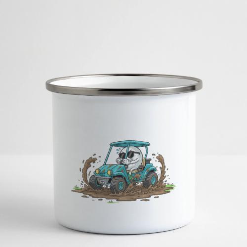 Off Roading Specialist Funny Muddy Cart Quote - Camper Mug