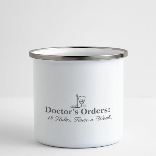 Doctor's Orders 18 Holes - Golf Doctor Gift Tee - Camper Mug