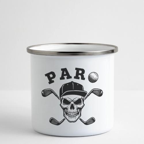 PAR Skull - Golf Gag Gift Tee for Men Cool Vintage - Camper Mug