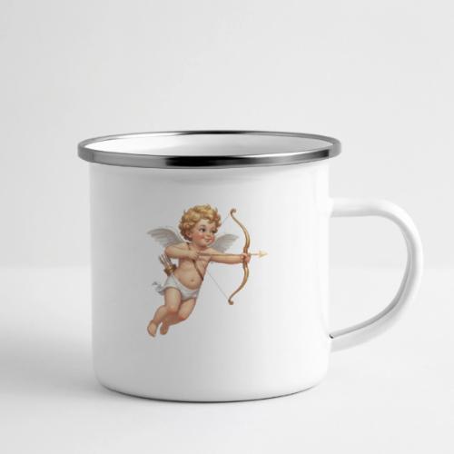Cupid with twohearts set - Camper Mug