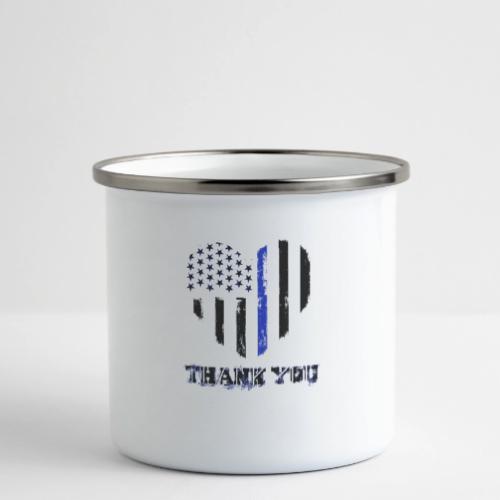 Police Thank You - Camper Mug