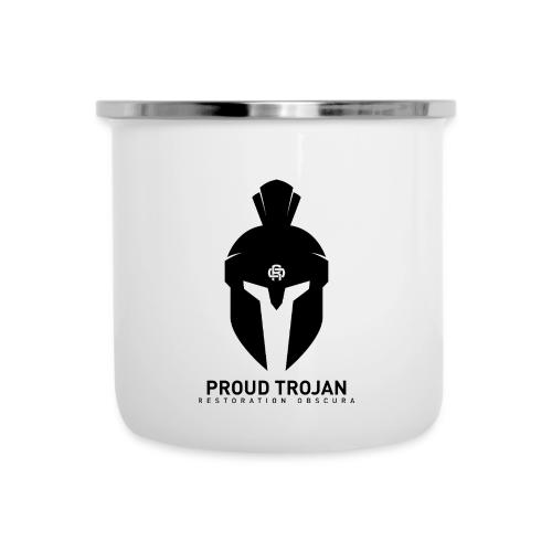 RO Trojan Battle Helmet - Camper Mug