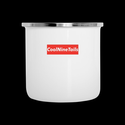 CoolNineTails supreme logo - Camper Mug