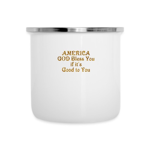 America God Bless You - Camper Mug