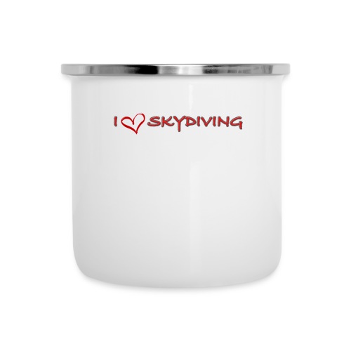 I love skydiving T-shirt/BookSkydive - Camper Mug