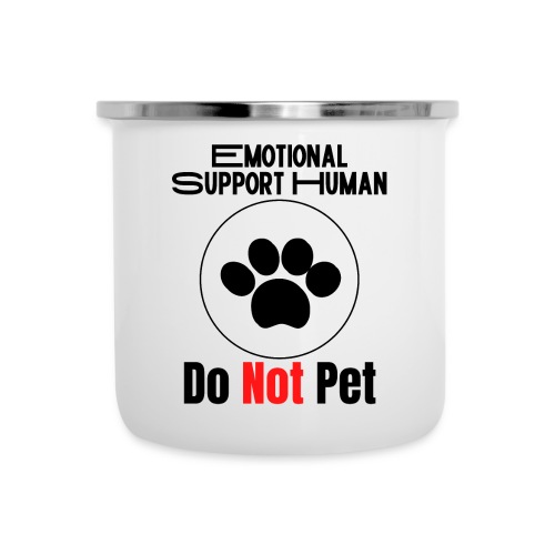 Emotional Support Human Do Not Pet Dog Service - Camper Mug