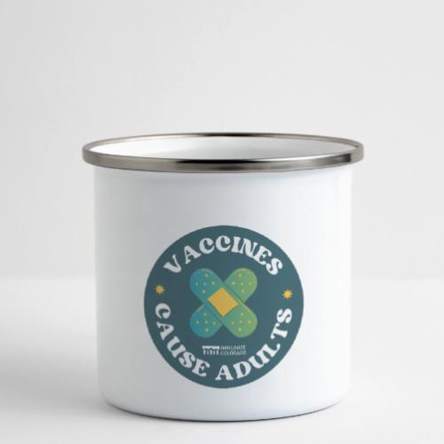 Vaccines Cause Adults_Bandage - Camper Mug