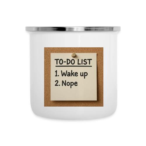 Humorous To Do List - Camper Mug