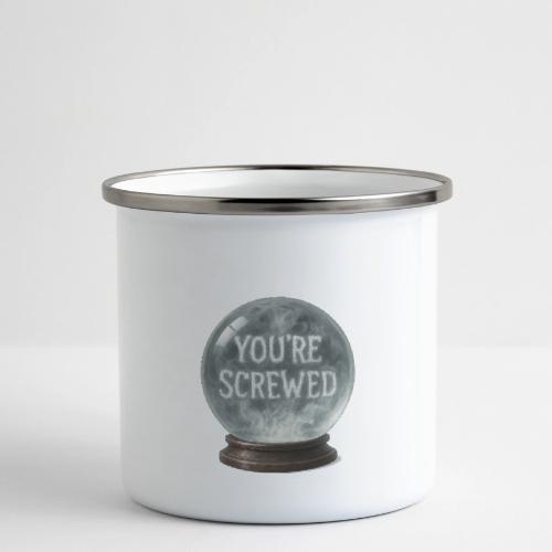 Ominous Fortune Sphere - Camper Mug