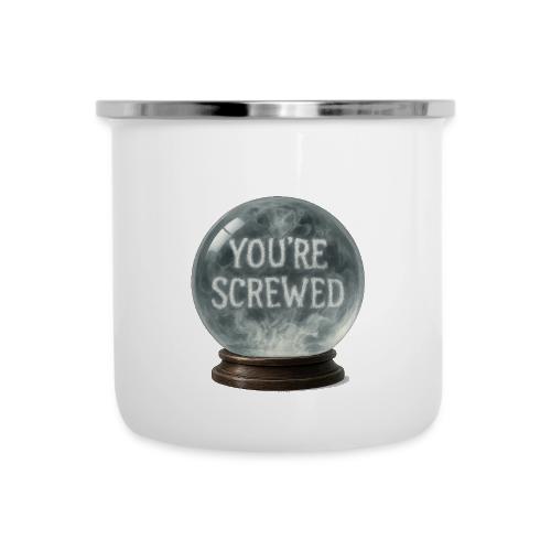 Ominous Fortune Sphere - Camper Mug
