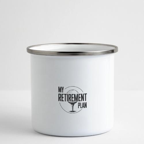 My Retirement Plan - Golf Gag Gift Tee for Men - Camper Mug