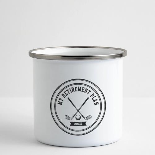 My Retirement Plan - Vintage Golf Gift Tee - Camper Mug