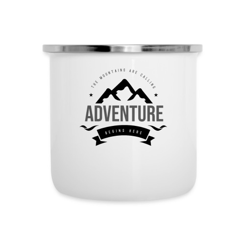 The mountains are calling T-shirt - Camper Mug