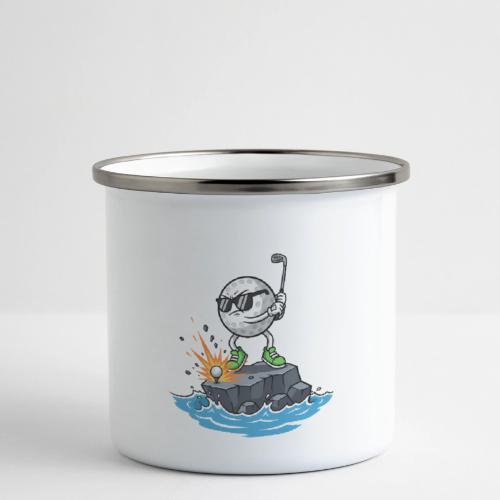 Play It As It Lies Bad Golfer Quote Cotton - Camper Mug