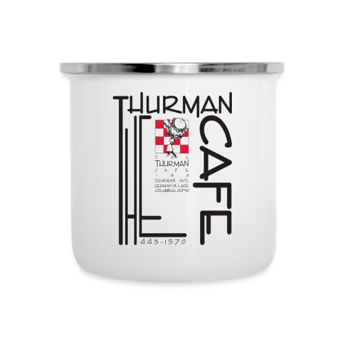 Thurman Cafe Traditional Logo - Camper Mug