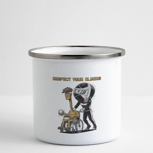 Respect Your Elders Design Golf Humor T-Shirt - Camper Mug