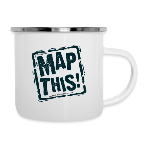 MapThis! Black Stamp Logo - Camper Mug