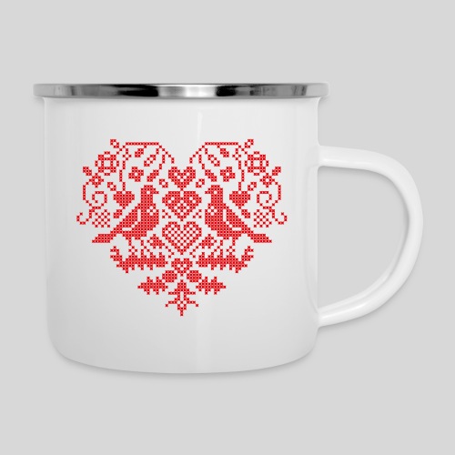 Serdce (Heart) - Camper Mug