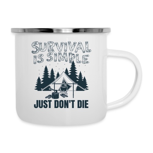 Survival is Simple - Camper Mug