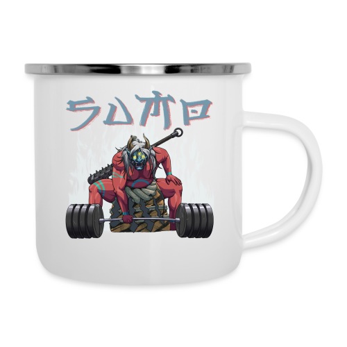 Sumo Red Oni (LightText) - Camper Mug