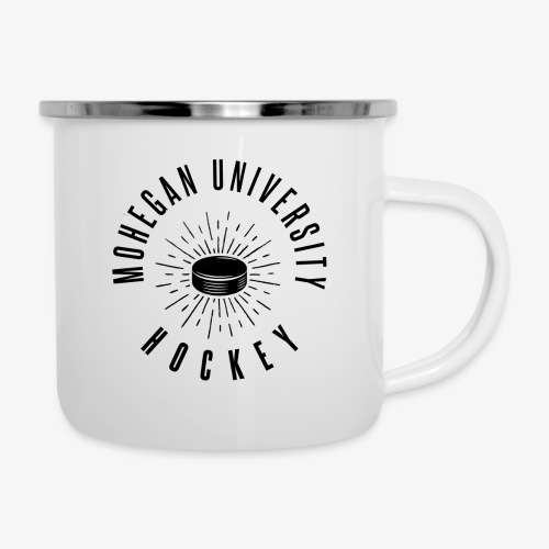 Black Mohegan U Hockey Series Logo - Camper Mug