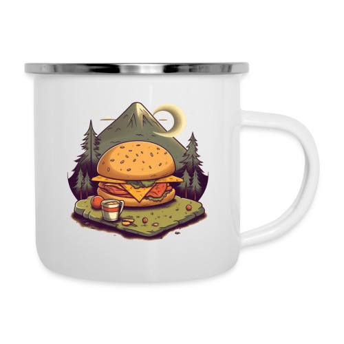 Cheeseburger Campout - Camper Mug