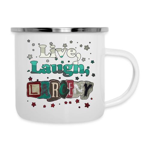 Live Laugh Larceny Stars - Camper Mug