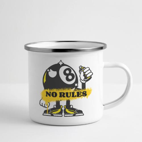 No Rules 8 Ball - Camper Mug