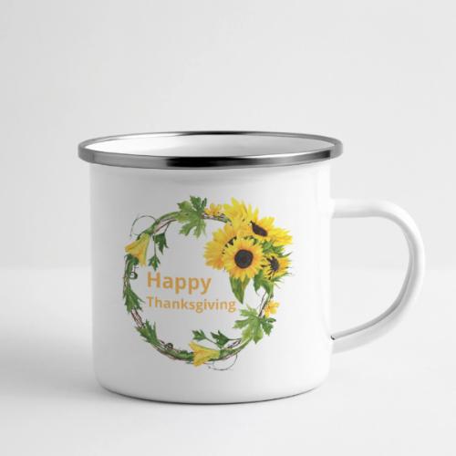 Happy thanksgiving - Camper Mug