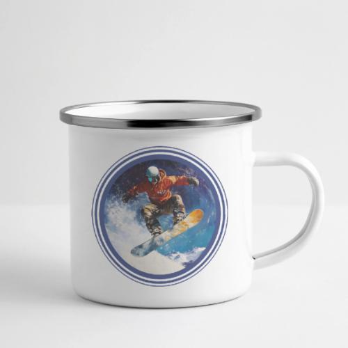 Snowboarding Rush - Camper Mug